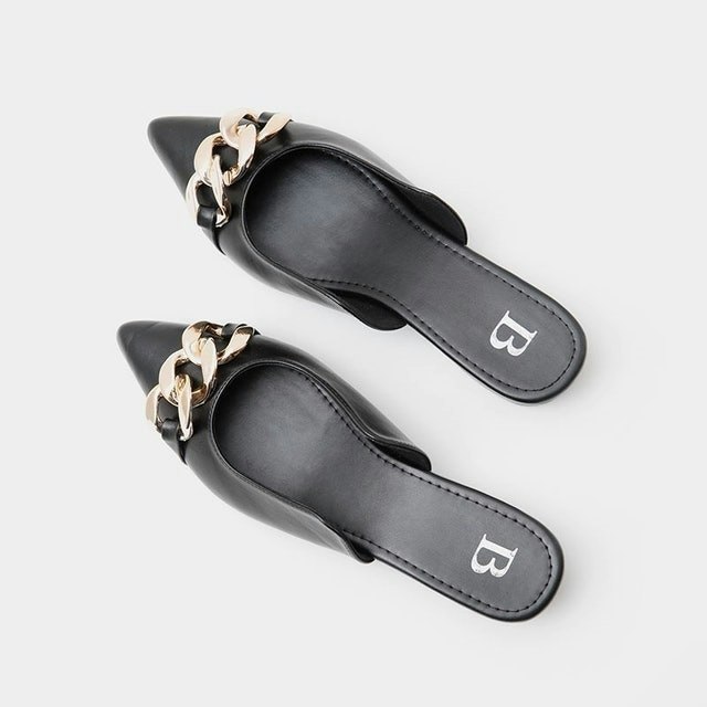 Berrybenka Sophie Rave Chain Chunky Heels 1